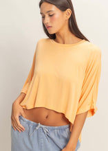 Load image into Gallery viewer, Relaxed High-Low Batwing Top (2 Colors)