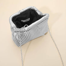 Load image into Gallery viewer, Faux Leather Textured Evening Clutch Crossbody Bag