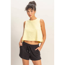 Load image into Gallery viewer, Boxy Fit Crew Neck Tank