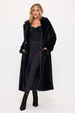 Load image into Gallery viewer, Midnight Luxe Maxi Fur Coat (2 Colors)