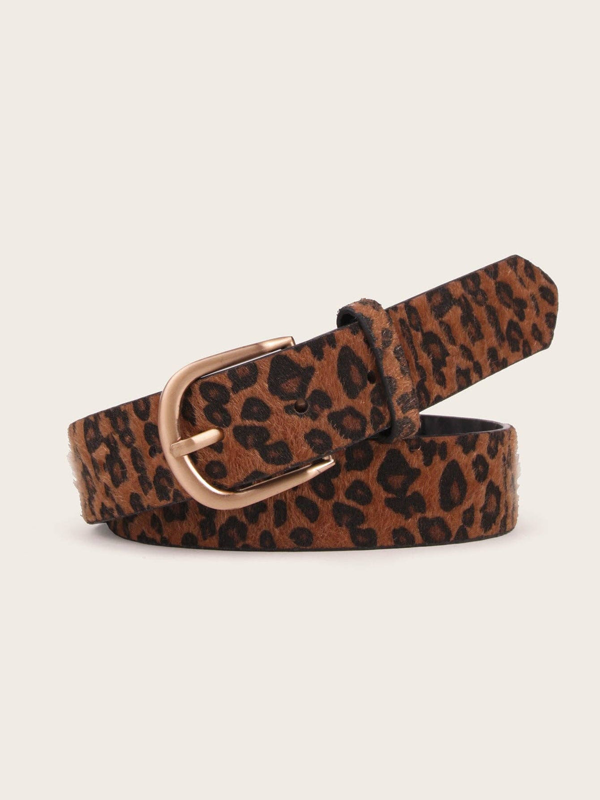 Leopard Print Belt