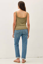 Load image into Gallery viewer, V-NECK POINTELLE SWEATER TANK