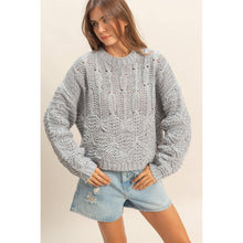 Load image into Gallery viewer, The Chalet Cable Knit Sweater