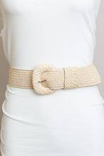 Load image into Gallery viewer, Stretch Raffia Belt