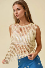 Load image into Gallery viewer, Leila Crochet Tank Top (2 Colors)