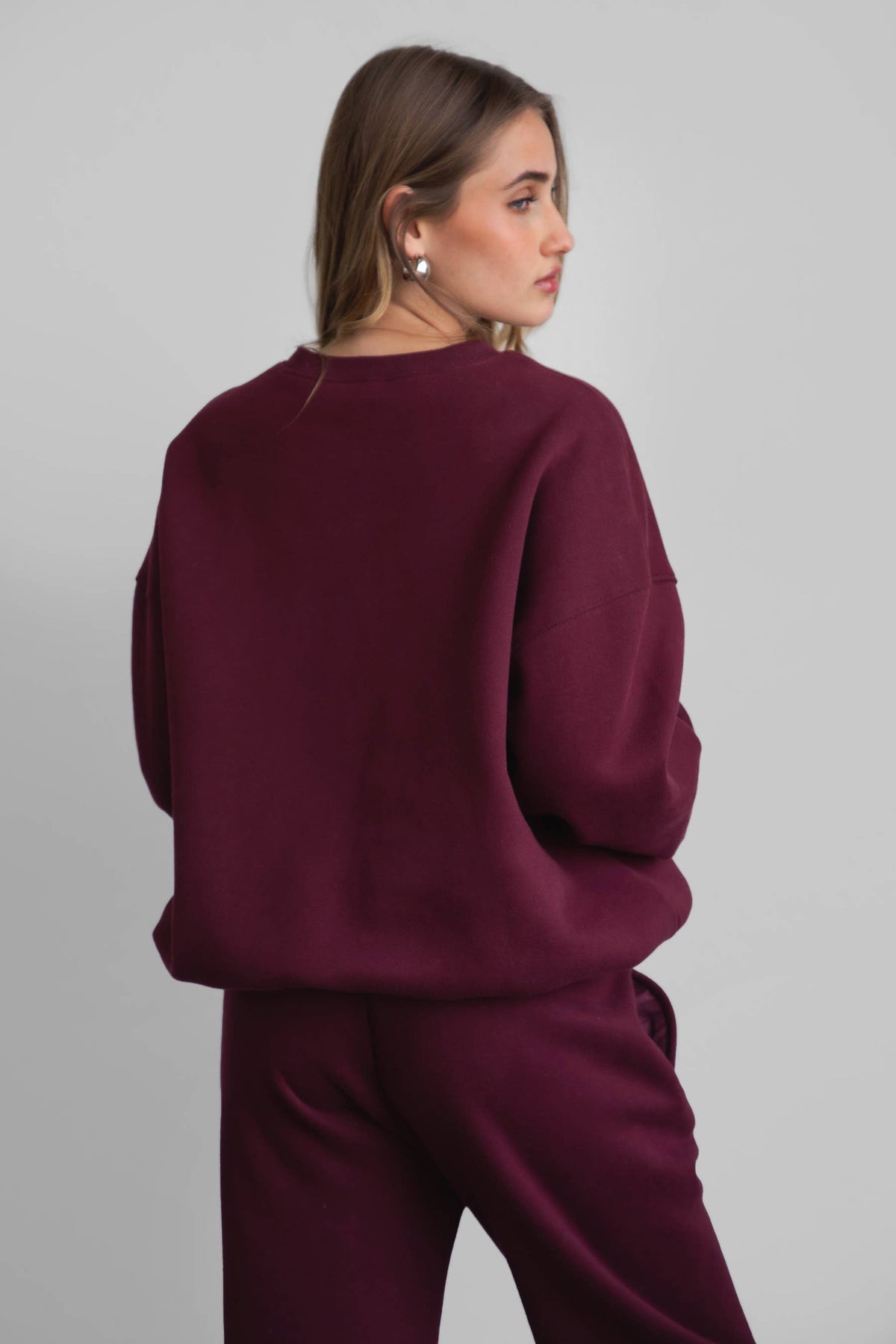 The Lounge Plush Fleece Crew Neck Sweatshirt (2 Colors)