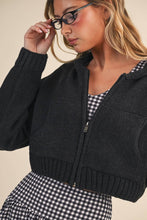 Load image into Gallery viewer, The Briar Zip Up Hoodie Sweater