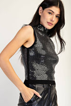 Load image into Gallery viewer, The Dorit Sequins Mock Neck Sweater