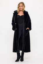 Load image into Gallery viewer, Midnight Luxe Maxi Fur Coat (2 Colors)