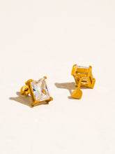 Load image into Gallery viewer, Avenn 18K Gold CZ Earrings (2 Shapes)