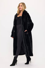 Load image into Gallery viewer, Midnight Luxe Maxi Fur Coat (2 Colors)