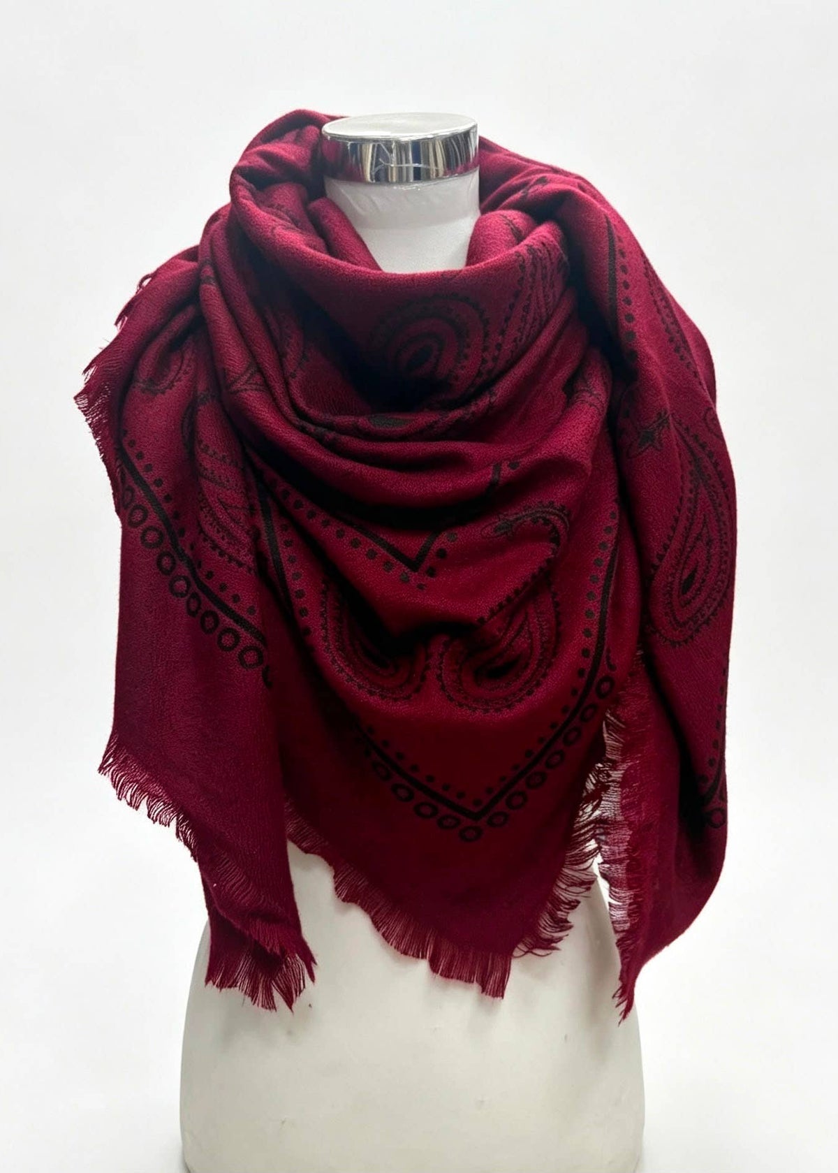Square Paisley Scarf