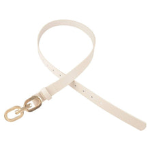 Load image into Gallery viewer, LINK DESIGN BUCKLE SKINNY BELT