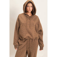 Load image into Gallery viewer, Star Print Bubble Hoodie