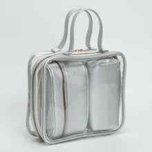 Load image into Gallery viewer, Transparent Travel Cosmetic Bag Set