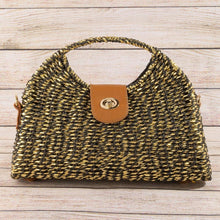 Load image into Gallery viewer, Woven Straw Handbag