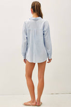 Load image into Gallery viewer, Riviera Stripe Button Down Shirt