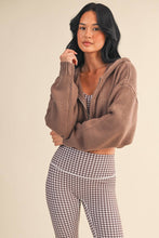 Load image into Gallery viewer, The Briar Zip Up Hoodie Sweater