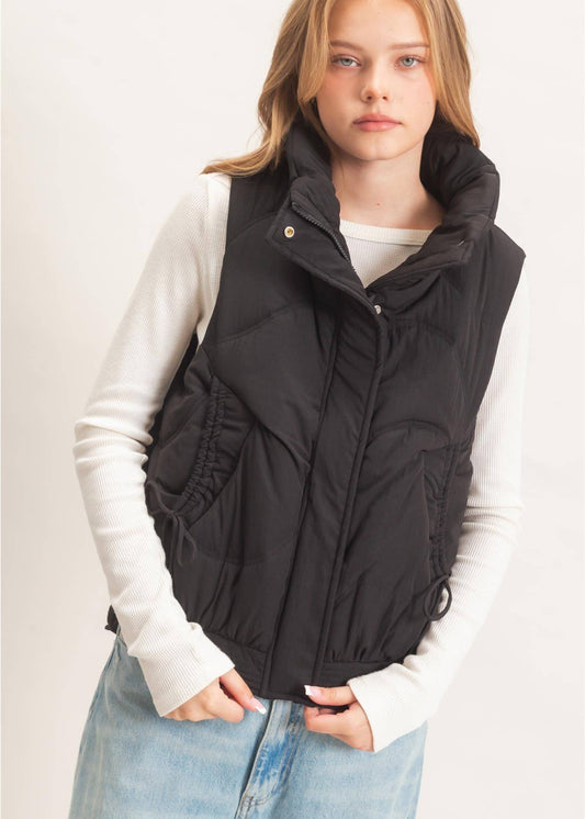 The Briar Quilted Puffer Vest (2 Colors)