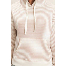 Load image into Gallery viewer, Striped French Terry Hoodie
