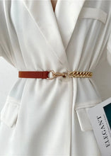 Load image into Gallery viewer, Chain Stretchy Belt (2 Colors)