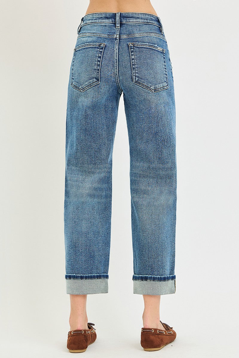 The Drew Mid Rise Slouchy Boyfriend Jean