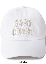 Load image into Gallery viewer, East Coast Baseball Hat (3 Colors)