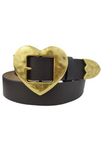 Load image into Gallery viewer, Vintage Love Heart Buckle Belt
