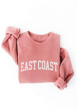 Load image into Gallery viewer, EAST COAST Mineral Graphic Sweatshirt (3 Colors)