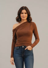 Load image into Gallery viewer, The Lenore Asymmetrical Top