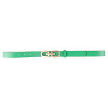 Load image into Gallery viewer, LINK DESIGN BUCKLE SKINNY BELT