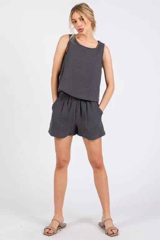 Easy Days Gauze Tank