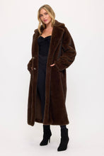 Load image into Gallery viewer, Midnight Luxe Maxi Fur Coat (2 Colors)