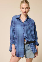 Load image into Gallery viewer, Rori Gingham Button Down Shirt