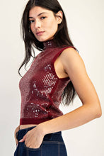 Load image into Gallery viewer, The Dorit Sequins Mock Neck Sweater