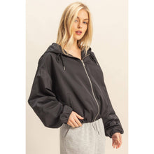 Load image into Gallery viewer, Skylar Hooded Zip-Up Jacket (2 Colors)