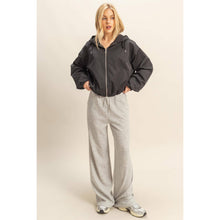 Load image into Gallery viewer, Skylar Hooded Zip-Up Jacket (2 Colors)