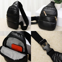 Load image into Gallery viewer, Solid Puffer Mini Sling Bag