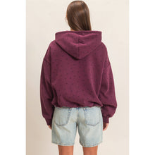 Load image into Gallery viewer, Star Print Bubble Hoodie
