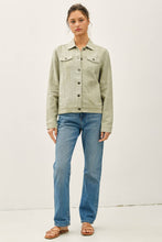 Load image into Gallery viewer, Sage Linen Jacket