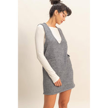 Load image into Gallery viewer, Kate V Neck Sleeveless Knit Mini Dress
