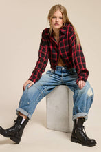 Load image into Gallery viewer, Dakota Plaid Button Up Shirt (2 Colors)