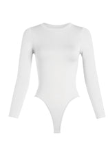 Load image into Gallery viewer, Everyday Smooth Crewneck Long Sleeve Bodysuit (3 Colors)
