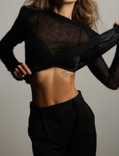 Load image into Gallery viewer, Caroline Sheer Knit Top (2 Colors)

