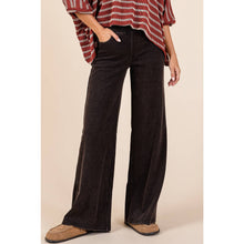 Load image into Gallery viewer, Roe Washed Denim Wide Leg Pant
