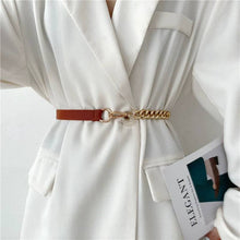 Load image into Gallery viewer, Chain Stretchy Belt (2 Colors)

