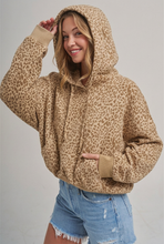 Load image into Gallery viewer, Wild Side Leopard Hoodie
