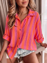 Load image into Gallery viewer, The Weekend Getaway Stripe Shirt
