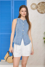 Load image into Gallery viewer, The Lennox Denim Vest
