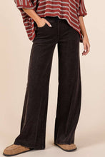 Load image into Gallery viewer, Roe Washed Denim Wide Leg Pant
